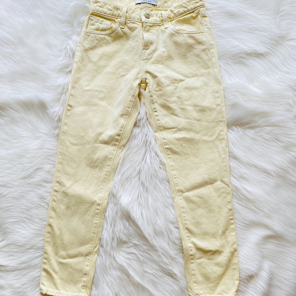 J Brand Denim sadey slim straight Mid-Rise 24